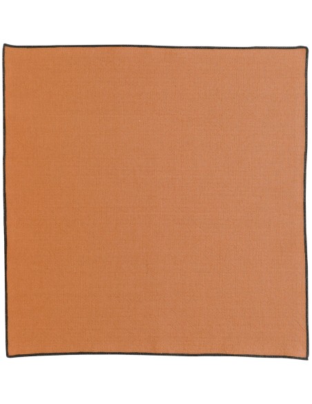 KITCHEN TOWEL WINKLER GRACE CARAMEL 40x40 100% RECYCLED COTTON