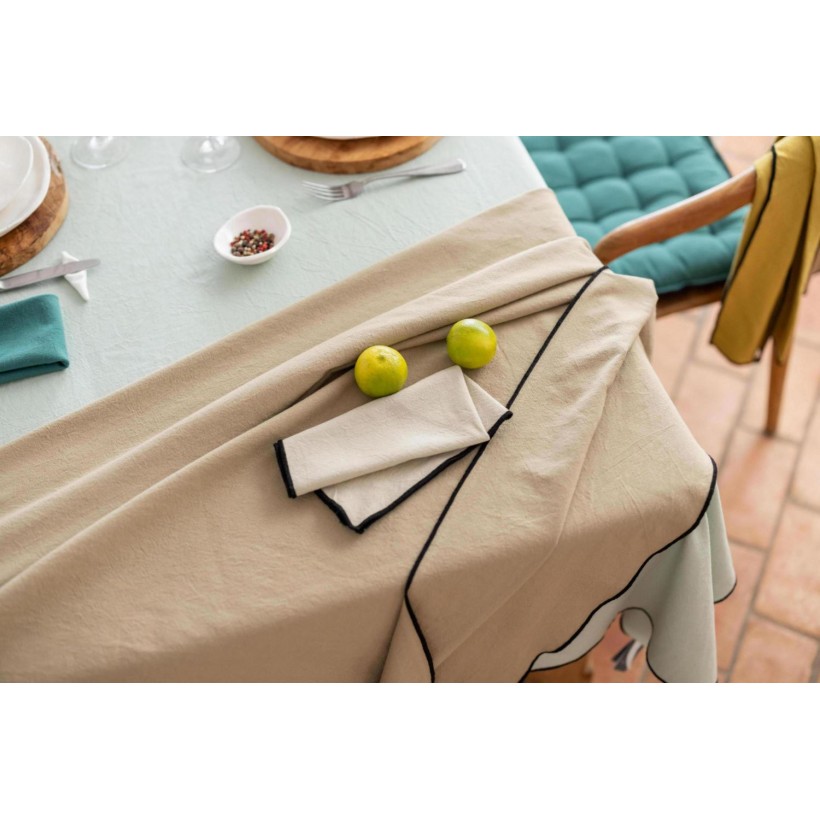 KITCHEN TOWEL WINKLER GRACE FICELLE 40x40 100% RECYCLED COTTON