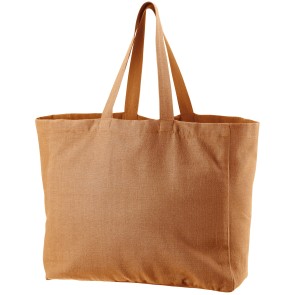 SHOPPING BAG WINKLER GRACE CARAMEL 35x40x15 100% COTTON