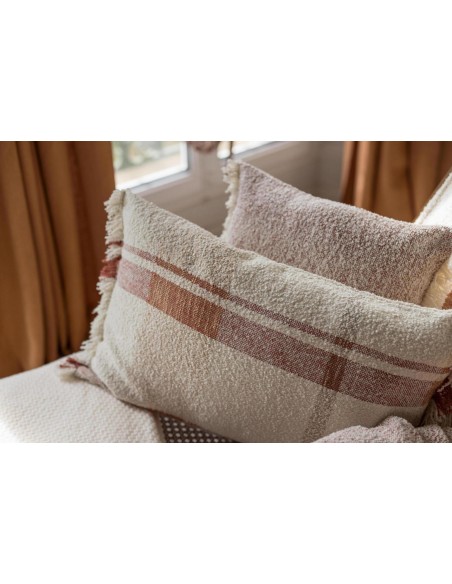 CUSHION VIVARAISE JANE SIENNE 30x50 100% RECYCLED COTTON