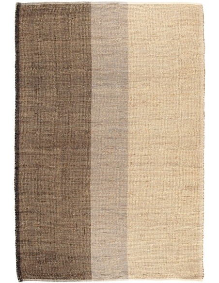 ΧΑΛΙ VIVARAISE KARAN CARBONE 200x290 80% SEAGRASS 20% ΒΑΜΒΑΚΙ