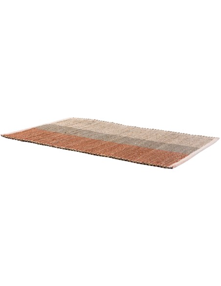 ΧΑΛΙ VIVARAISE KARAN TERRACOTTA 160x230 80% SEAGRASS 20% ΒΑΜΒΑΚΙ