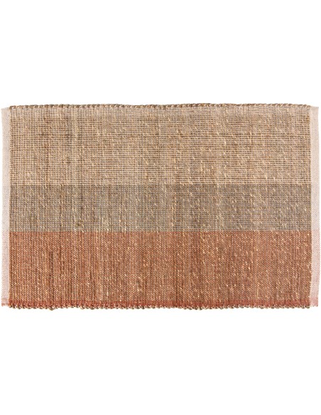 ΧΑΛΑΚΙ VIVARAISE KARAN TERRACOTTA 60x90 80% SEAGRASS 20% ΒΑΜΒΑΚΙ