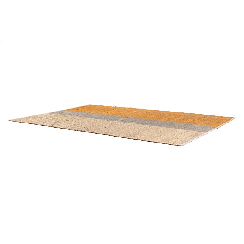 ΧΑΛΙ VIVARAISE KARAN MIRABELLE 200x290 80% SEAGRASS 20% ΒΑΜΒΑΚΙ