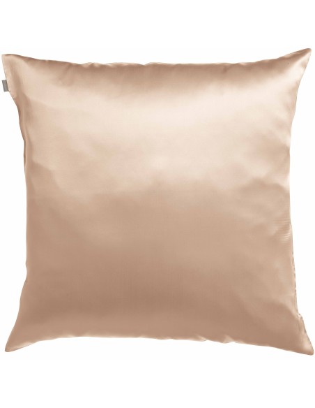 PILLOW CASE VIVARAISE ASHLEY LATTE 65x65 100% MULBERRY SILK
