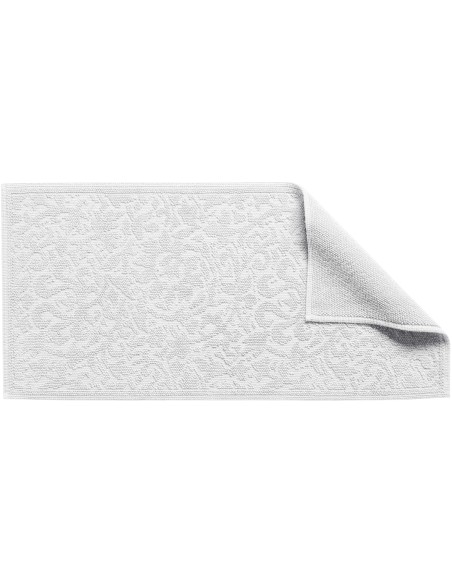BATHMAT VIVARAISE GILDA NEIGE 54x64 100% COTTON