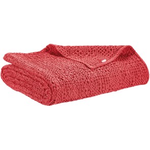 THROW VIVARAISE TANA FRAMBOISE 140X200 100%COTTON