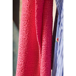 ΜΑΞΙΛΑΡΙ VIVARAISE TANA FRAMBOISE 40×65 100% ΒΑΜΒΑΚΙ 2