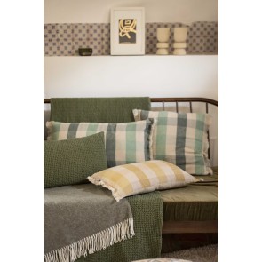 CUSHION VIVARAISE MAIA EUCALYPTUS 45x45 100% COTTON 2