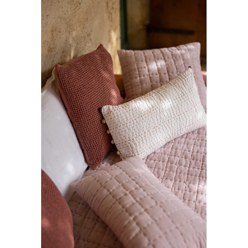 ΚΟΥΒΕΡΛΙ VIVARAISE CAMBRA TERRACOTTA 180x260 100% ΒΑΜΒΑΚΙ