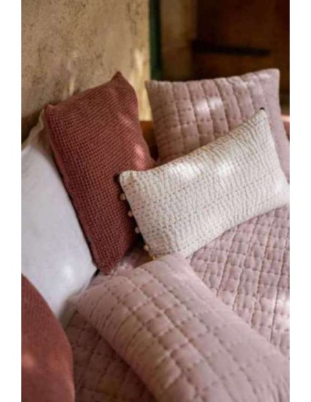 ΚΟΥΒΕΡΛΙ VIVARAISE CAMBRA TERRACOTTA 240x260 100% ΒΑΜΒΑΚΙ