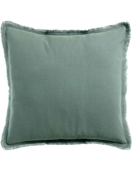 CUSHION VIVARAISE LALY PRUSSE 45x45 50% LINEN 50% COTTON