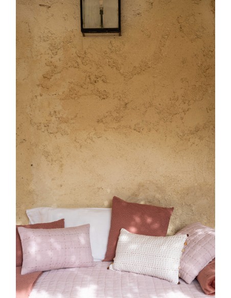 CUSHION VIVARAISE CAMBRA TERRACOTTA 45x45 100% COTTON