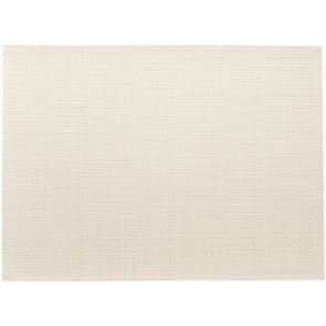 PLACE MAT WINKLER CANNA NEIGE/ARGENT 33×45 75%PVC 25%POLYESTER