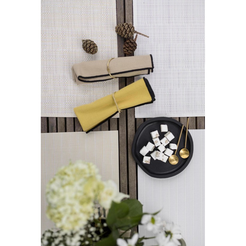 ΣΟΥΠΛΑ WINKLER CANNA NEIGE/ARGENT 33×45 75%PVC 25%POLYESTER