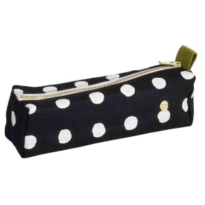 PENCIL CASE LA CERISE MIA CAVIAR ORGANIC COTTON