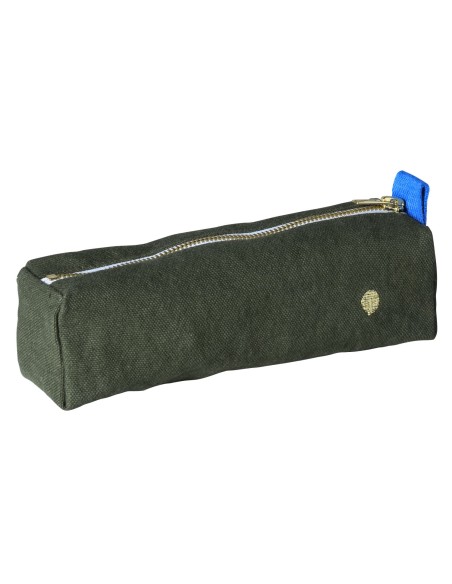 PENCIL CASE LA CERISE IONA KALE ORGANIC COTTON