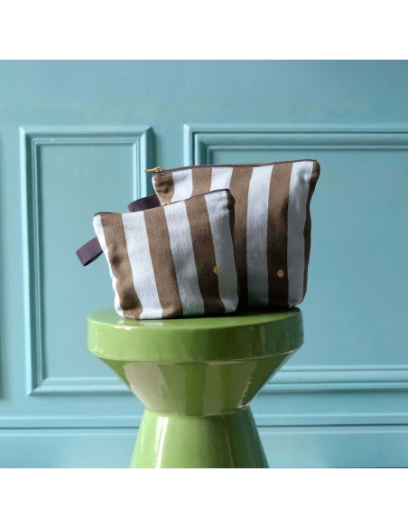 TOILETRY BAG LA CERISE RITA 28x23 ORGANIC COTTON