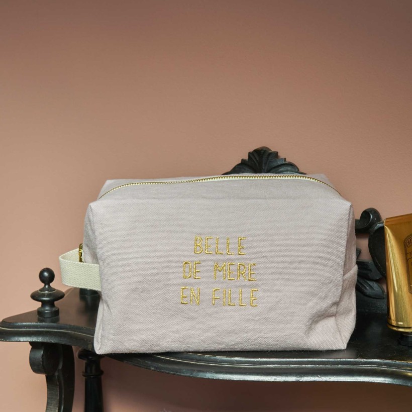 ΝΕΣΕΣΕΡ LA CERISE CUBE BELLE DE MERE EN FILLE POIVRE ROSE 22x14 ΑΠΟ ΟΡΓΑΝΙΚΟ ΒΑΜΒΑΚΙ