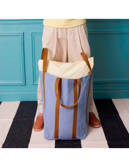 ΜΑΧΙ POPPINS BAG IONA BLUETIFUL 33x48x33 ORGANIC COTTON