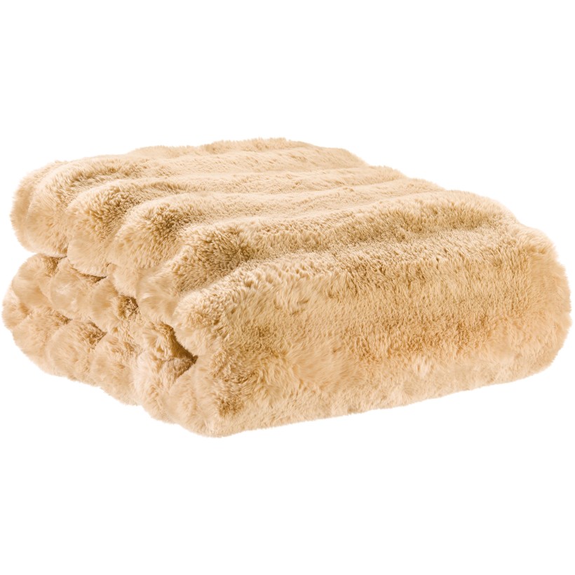 THROW VIVARAISE ASTRID GREGE 140X180 100% POLYESTER