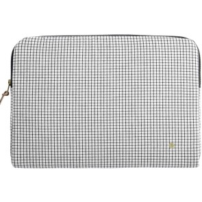ΘΗΚΗ LAPTOP GUSTAVE ΜΑΥΡΟ 37x27 ΑΠΟ ΟΡΓΑΝΙΚΟ ΒΑΜΒΑΚΙ