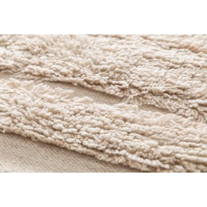 RUG VIVARAISE LOIS IVOIRE 160X230 90%LAINE 10%COTTON 2