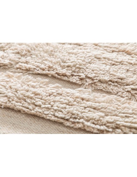ΧΑΛΙ VIVARAISE LOIS IVOIRE 160X230 90%ΜΑΛΛΙ 10%COTTON