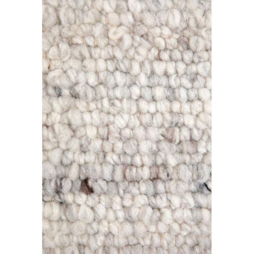 RUG VIVARAISE ALMA NEIGE 70X140 100% POLYESTER