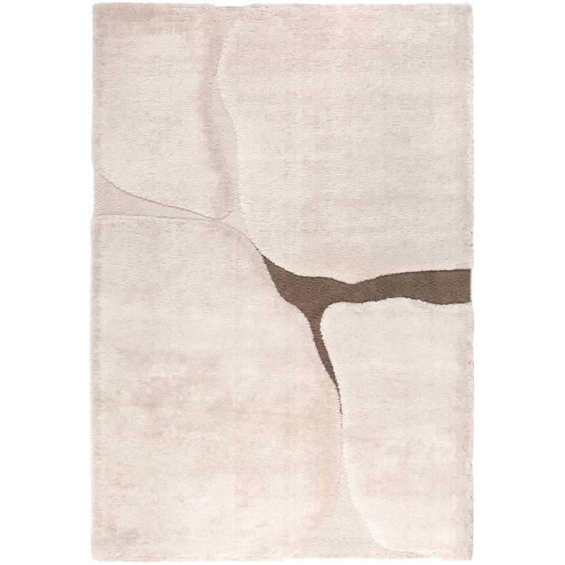 RUG VIVARAISE YAN NEIGE 160X230 90%RECYCLED POLYESTER 10%POLYESTER