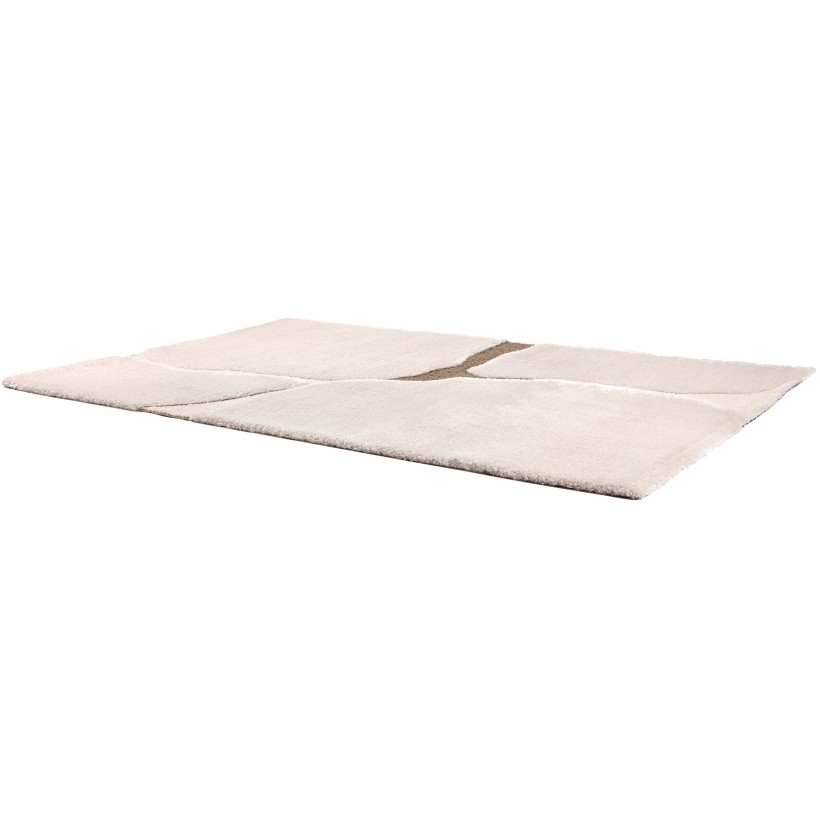 RUG VIVARAISE YAN NEIGE 160X230 90%RECYCLED POLYESTER 10%POLYESTER
