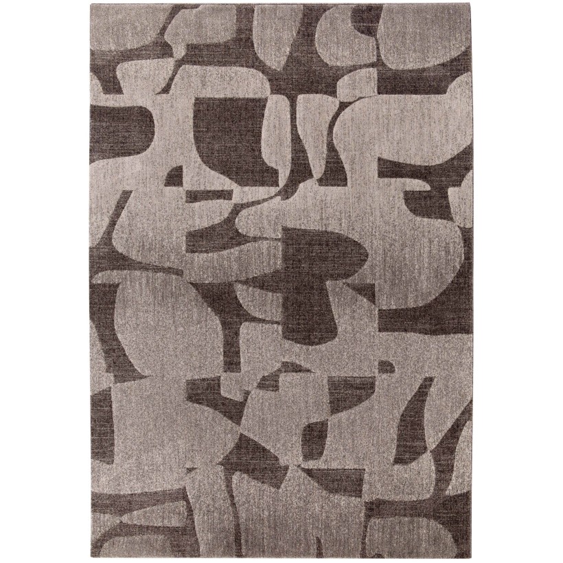 ΧΑΛΙ VIVARAISE KIARA CARBONE 200X290 100%ΑΝΑΚΥΚΛΩΜΕΝΟ ΠΟΛΥΕΣΤΕΡ