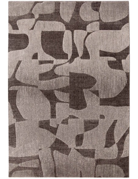 RUG VIVARAISE KIARA CARBONE 200X290 100%RECYCLED POLYESTER