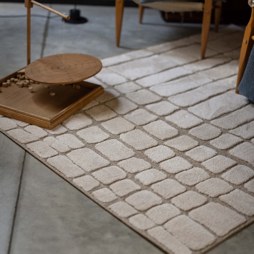 RUG VIVARAISE SOFIANE NATUREL 200X290 42%POLYPROPYLENE 35%POLYESTER 23%RECYCLED POLYESTER