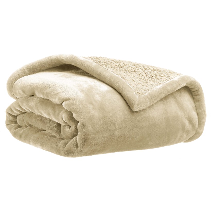 BLANKET VIVARAISE MICHKA LIN 180×220 100% MICROFIBRE