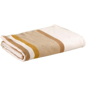 THROW VIVARAISE GIOIA IVOIRE 140X185 BLANKET 18%WOOL 42%ACRYLIQUE 30%POLYESTER 10%COTTON