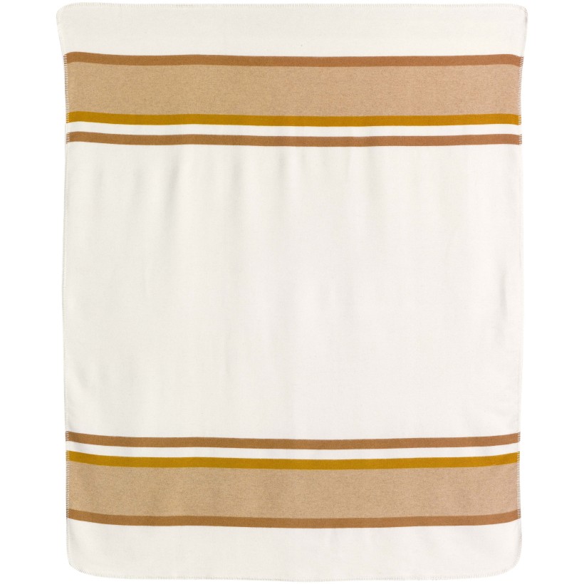 THROW VIVARAISE GIOIA IVOIRE 140X185 BLANKET 18%WOOL 42%ACRYLIQUE 30%POLYESTER 10%COTTON
