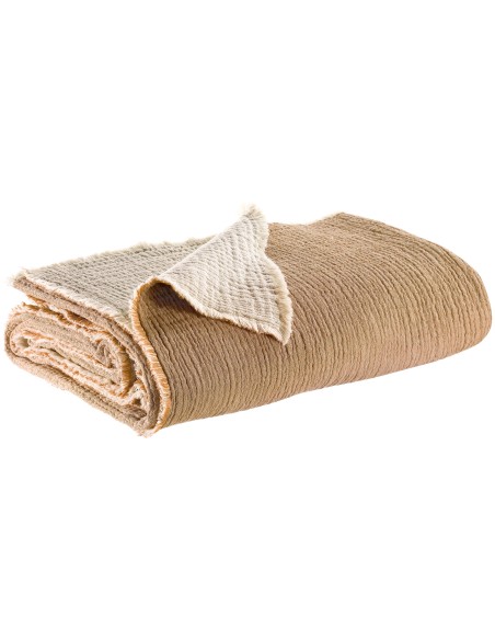 BED COVER VIVARAISE EMILIO CUIVRE 240x260 100% COTTON