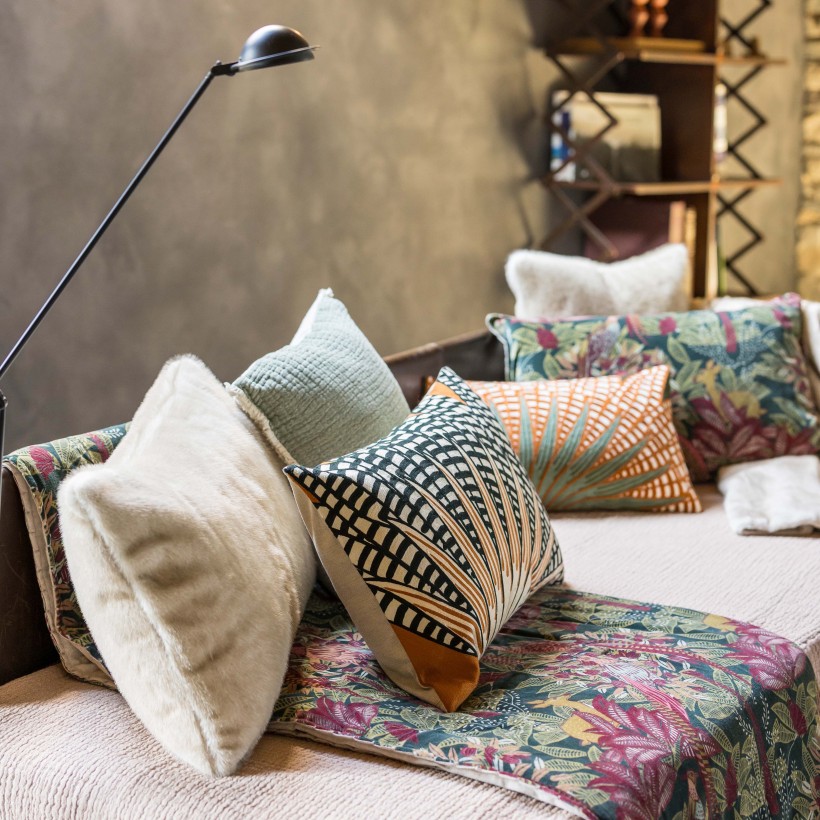 CUSHION VIVARAISE LIWEN NATUREL 45X45 100% POLYESTER