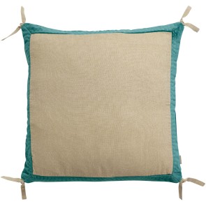 ΜΑΞΙΛΑΡΙ VIVARAISE ELISE CHAMBRAY VERT DE GRIS 45X45 100% ΒΑΜΒΑΚΙ