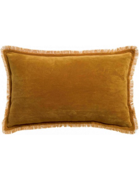 CUSHION VIVARAISE FARA SAFRAN 30x50 100% VELVET COTTON