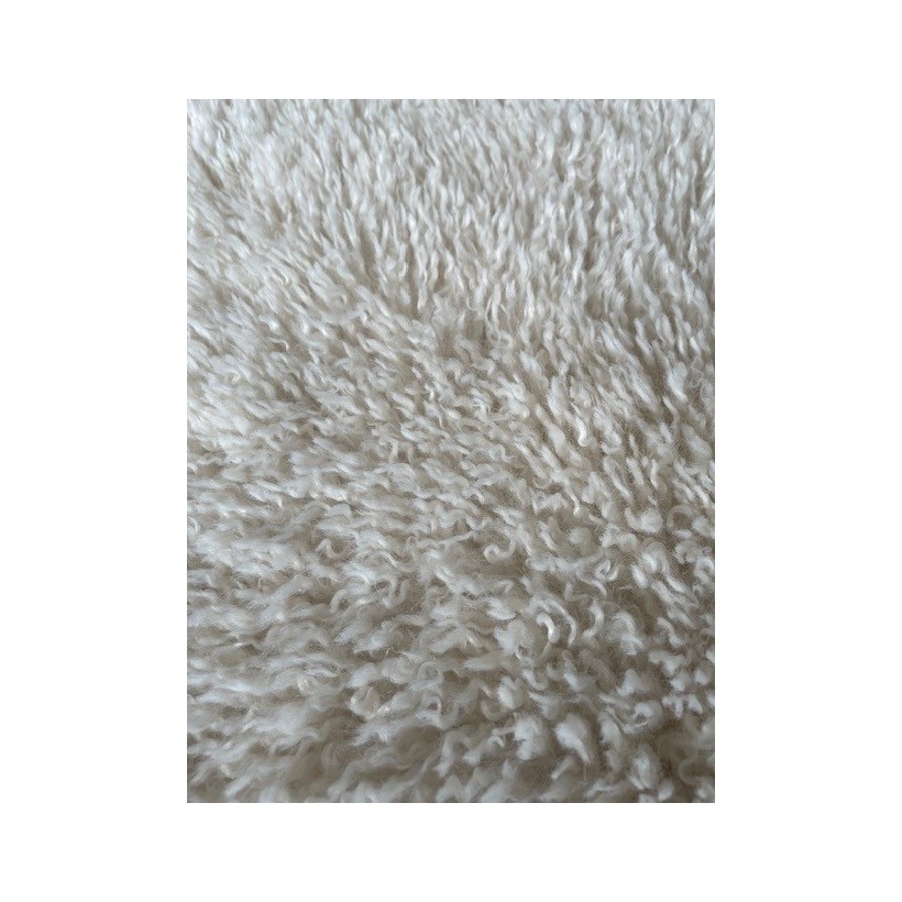 ΓΟΥΝΙΝΟ ΧΑΛΑΚΙ DECO CORDERITO CREAM 110Χ70 100%ΠΟΛΥΕΣΤΕΡ