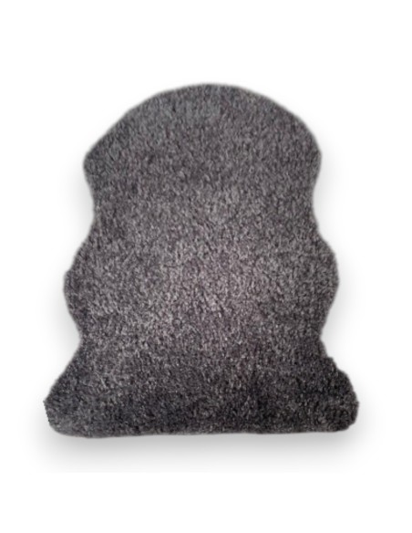 ΓΟΥΝΙΝΟ ΧΑΛΑΚΙ DECO CORDERITO DARK GREY 110Χ70 100%ΠΟΛΥΕΣΤΕΡ