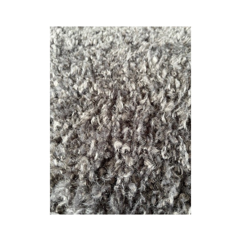 ΓΟΥΝΙΝΟ ΧΑΛΑΚΙ DECO CORDERITO DARK GREY 110Χ70 100%ΠΟΛΥΕΣΤΕΡ