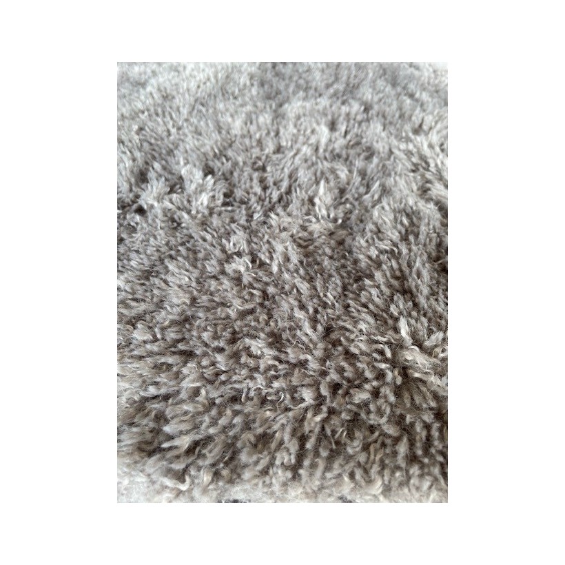 FUR MAT DECO CORDERITO TAUPE 110Χ70 100%POLYESTER