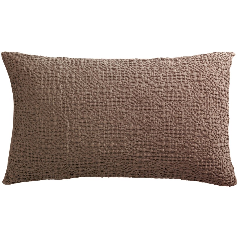 CUSHION VIVARAISE TANA CAFE 40X65 100% COTTON