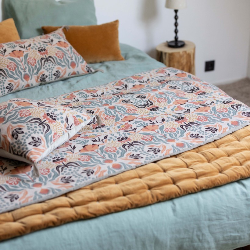 SOFA RUNNER VIVARAISE YOURI MULTICO 85X200 100%COTTON