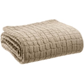 BED COVER VIVARAISE SWAMI MUSCADE 240X260 100% COTTON