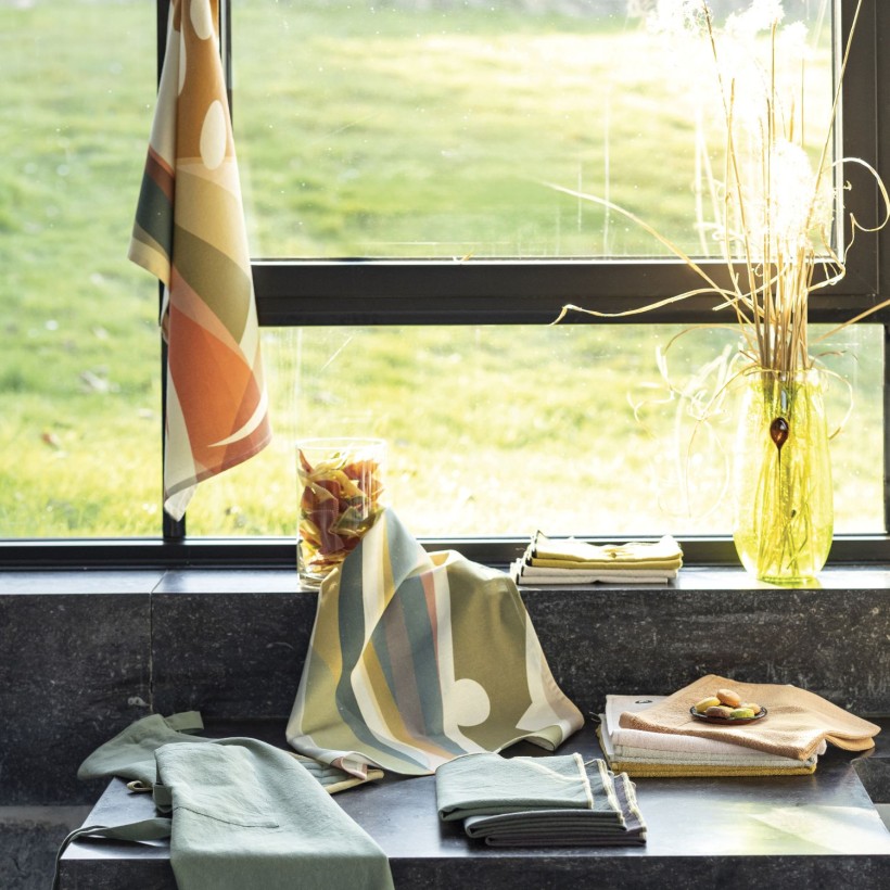 KITCHEN TOWEL WINKLER REVAO MULTI 50X70 100% COTTON