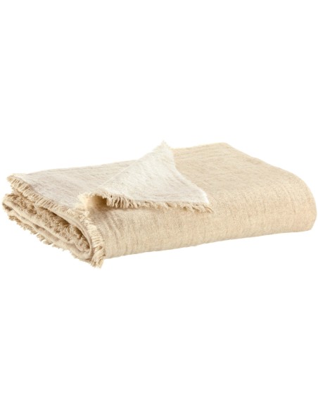 THROW VIVARAISE BRUNA IVOIRE 130X180 20%WOOL 50%ACRYLIC 30%POLYESTER